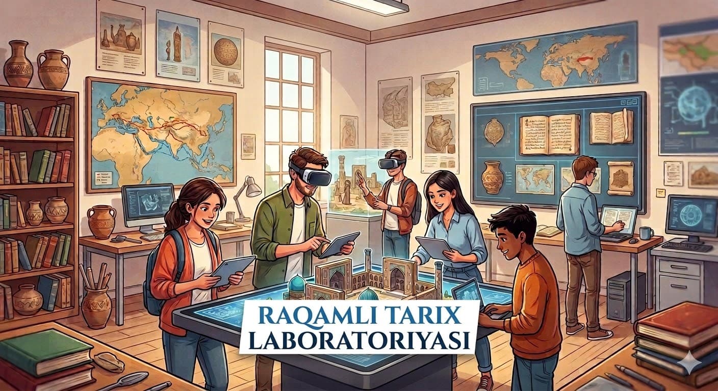 RAQAMLI TARIX LABORATORIYASI rasmi